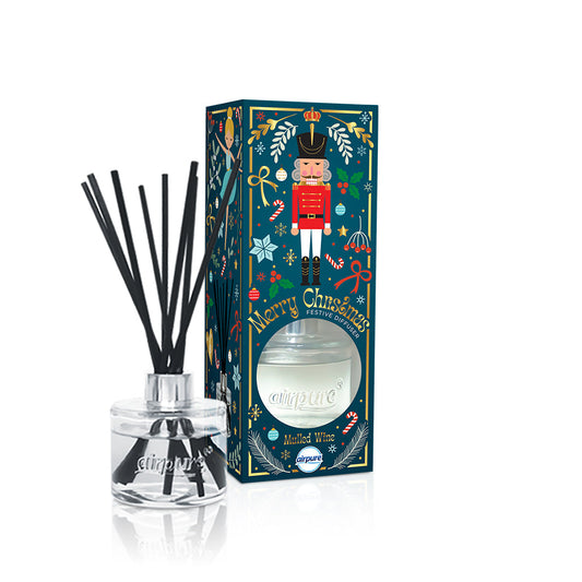 Nutcracker Reed Diffuser - Mulled Wine (100ml)