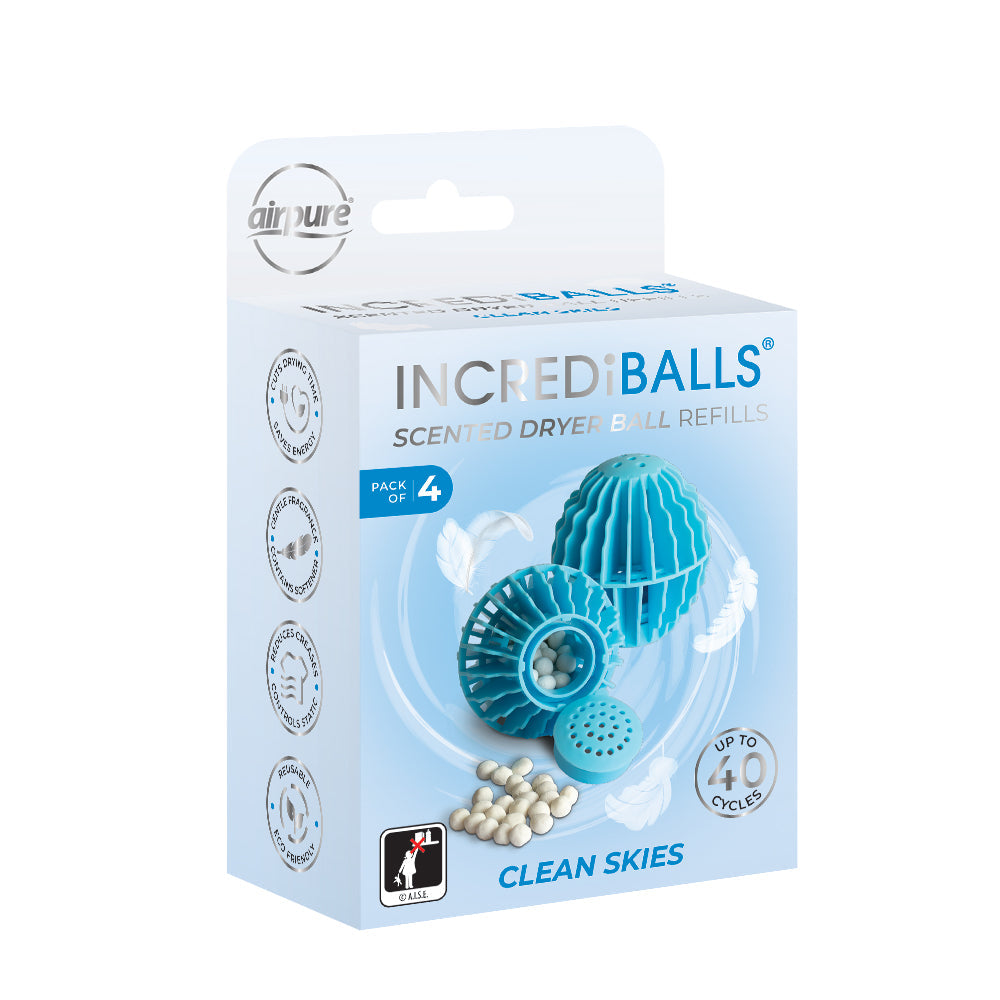 INCREDiBALLS Scented Laundry Dryer Balls Refill Pack