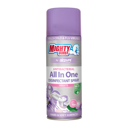 All in One Disinfectant Spray Violets