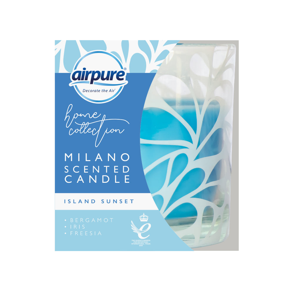 Milano Scented Candle Home Collection Island Sunset