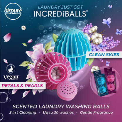 INCREDiBALLS Scented Laundry Washing Balls Starter Pack